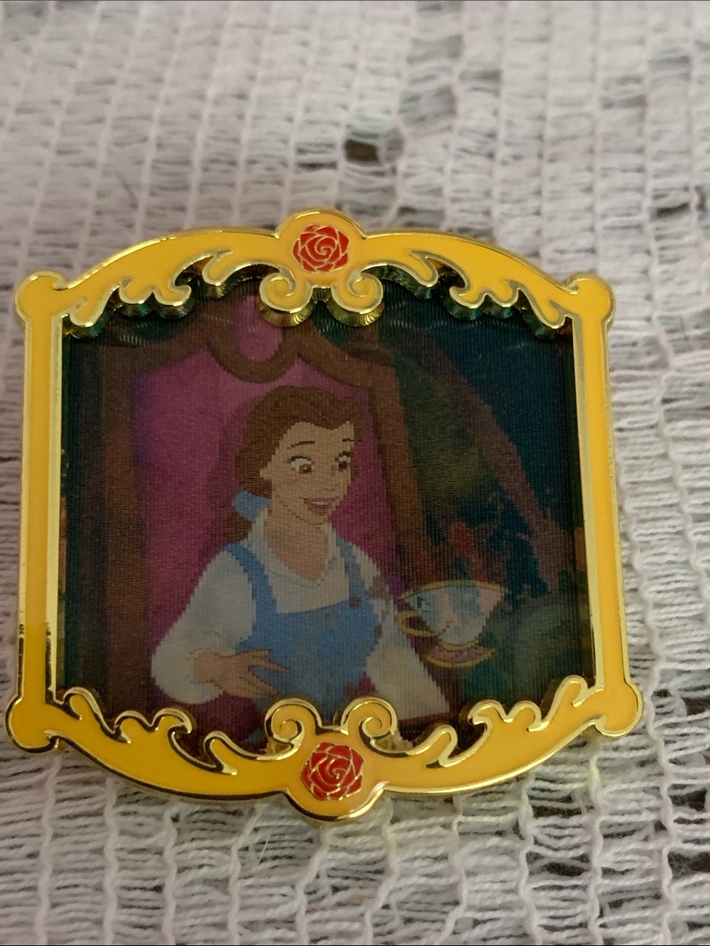 Disney pi Loungefly Beauty & The Beast Lenticular Portrait Mystery Be Our Guest